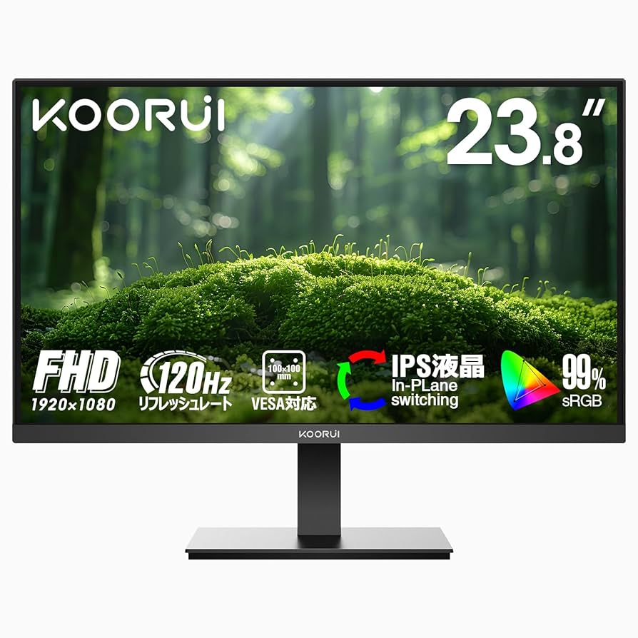 KOORUI 24インチ フルHD モニター 本体 Amazon.co.jp: KOORUI 24インチ モニター : パソコン・周辺機器
